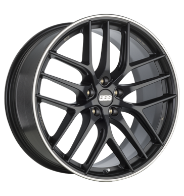 BBS CC-R Matt Black Alloy Wheel Product Image #2