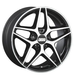 19" BBS CF Black Polished alloy wheel