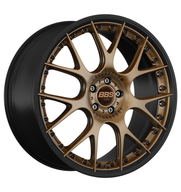 BBS CH-R II Bronze Matt/ Black Alloy Wheel Product Image #2