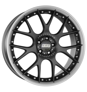 BBS CH-R II Matt Black/Titanium Alloy Wheel for VW Tiguan 5N - Sizes 20in, 21in
