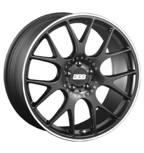 BBS CH-R Matt Black Alloy Wheel for Kia Carens FG - Sizes 19in