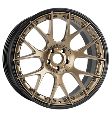 BBS CH-RII Unlimited K2 bronze glanz / schwarz seidenmatt Alloy Wheel Product Image #1