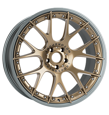 BBS CH-RII Unlimited K2 bronze glanz / titan seidenmatt Alloy Wheel Product Image #1