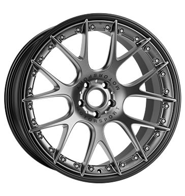 BBS CH-RII Unlimited K2 Diamond Grey seidenmatt / schwarz seidenmatt Alloy Wheel Product Image #1