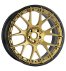 BBS CH-RII Unlimited K2 racing gold seidenmatt / schwarz seidenmatt Wheel Img 1