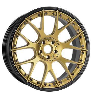 BBS CH-RII Unlimited K2 racing gold seidenmatt / schwarz seidenmatt Alloy Wheel Product Image #1