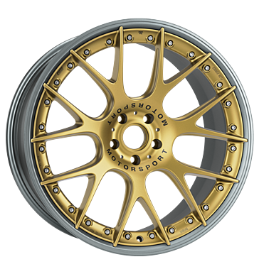 BBS CH-RII Unlimited K2 racing gold seidenmatt / titan seidenmatt Alloy Wheel Product Image #1