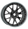 BBS CH-RII Unlimited K2 schwarz seidenmatt / titan seidenmatt Wheel Img 1