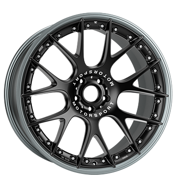 BBS CH-RII Unlimited K2 schwarz seidenmatt / titan seidenmatt Alloy Wheel Product Image #1