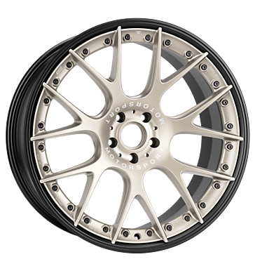 BBS CH-RII Unlimited K2 weißgold seidenmatt / schwarz seidenmatt Alloy Wheel Product Image #1