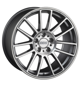19" BBS CM Anthracite Polished alloy wheel