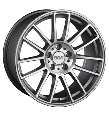 BBS CM Anthracite Polished Alloy Wheel Product Image #1