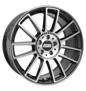 19" BBS CM Black Polished alloy wheel