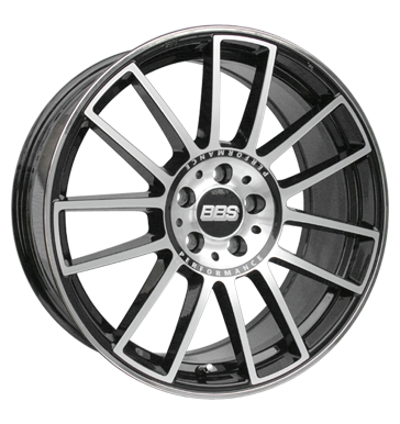 BBS CM Black Polished Alloy Wheel Product Image #1