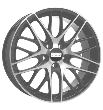 BBS CS Matt Anthracite Diamond Cut Alloy Wheel Product Image #2