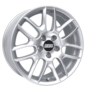 18" BBS CV Brilliant Silver alloy wheel