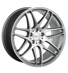 19" BBS CX-R Anthracite Polished alloy wheel