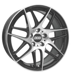19" BBS CX-R Black Polished alloy wheel