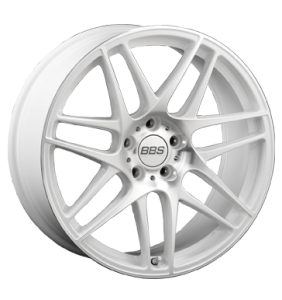 19" BBS CX-R White Polished alloy wheel