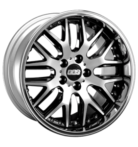 19" BBS CY II Black Polished alloy wheel