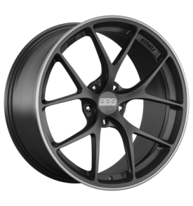 19" BBS FI Matt Black alloy wheel