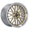 BBS Le Mans Gold Diamond Cut Wheel Img 2