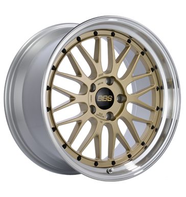 BBS Le Mans Gold Diamond Cut Alloy Wheel Product Image #2