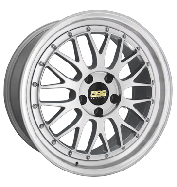 BBS Le Mans Silver Polished Alloy Wheel Product Image #1