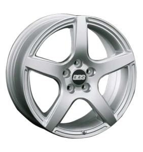 19" BBS RD Brilliant Silver alloy wheel