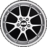 BBS RK Silver Painted Wheel Img 1