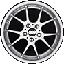 BBS RK Silver Painted Alloy Wheel Product Image #1