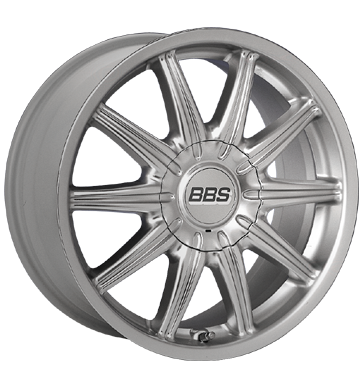 BBS RV Brilliant Silver Alloy Wheel Product Image #1