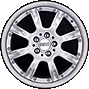 18" BBS RW II Silver Polished alloy wheel