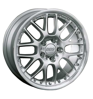 BBS RX II Silver Polished Alloy Wheel Product Image #1