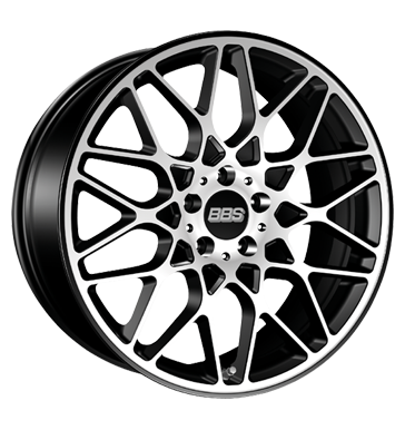 BBS RX-R Matt Black Diamond Cut Alloy Wheel Product Image #2