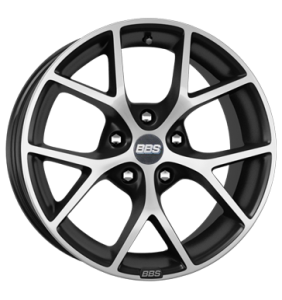 BBS SR Vulcano Gray Diamond Cut Alloy Wheel for Kia Carens FG - Sizes 17in, 18in