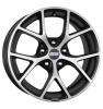 BBS SR Vulcano Gray Diamond Cut Wheel Img 2