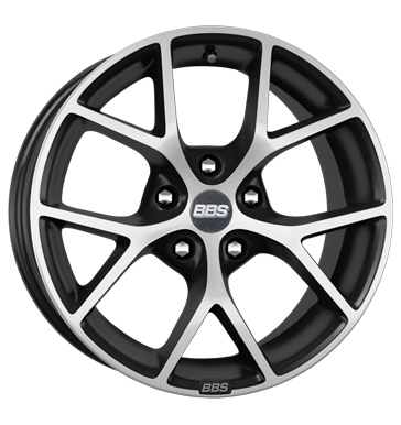 BBS SR Vulcano Gray Diamond Cut Alloy Wheel Product Image #2