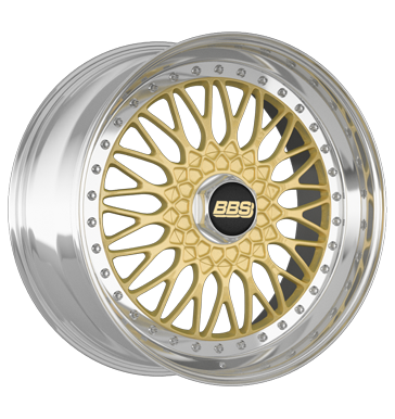 BBS Super RS Gold Diamond Cut Alloy Wheel Product Image #2