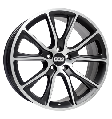 BBS SV Matt Black Diamond Cut Alloy Wheel Product Image #2