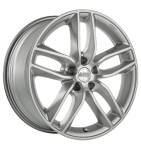 BBS SX Brillant Silver Alloy Wheel for Kia Carens FG - Sizes 17in, 18in