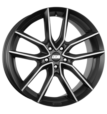 BBS XA Night Fever Black Diamond Cut Alloy Wheel Product Image #2