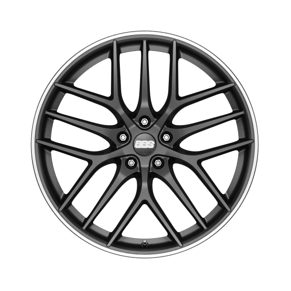 BBS CC-R Matt Black Alloy Wheel Product Image #1