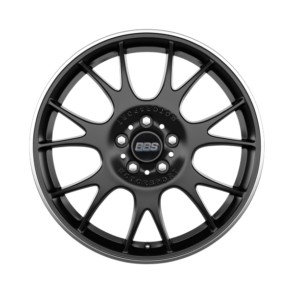 BBS CH Matt Black Alloy Wheel Product Image #1