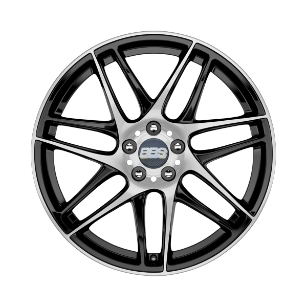 BBS CX-R Gloss Black Diamond Cut Alloy Wheel Product Image #1