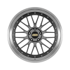 BBS Le Mans Black Diamond Turned Wheel Img 1