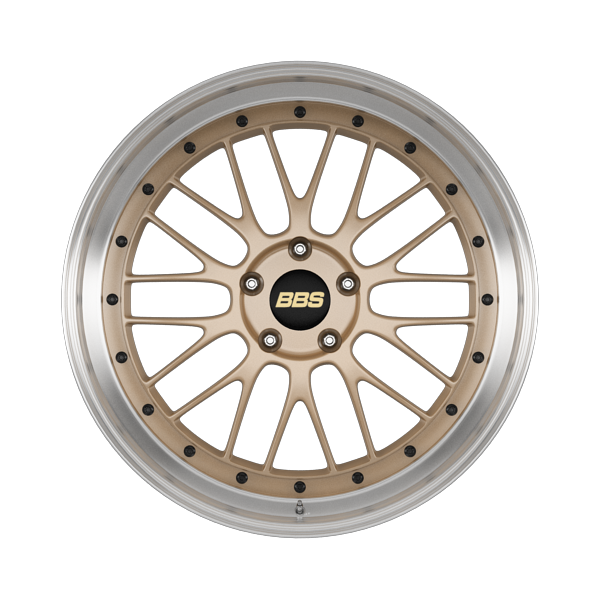 BBS Le Mans Gold Diamond Cut Alloy Wheel Product Image #1