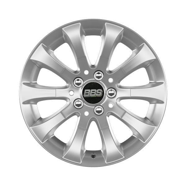 BBS RD-397 Brilliant Silver Alloy Wheel Product Image #1