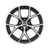 BBS SR Vulcano Gray Diamond Cut Wheel Img 1