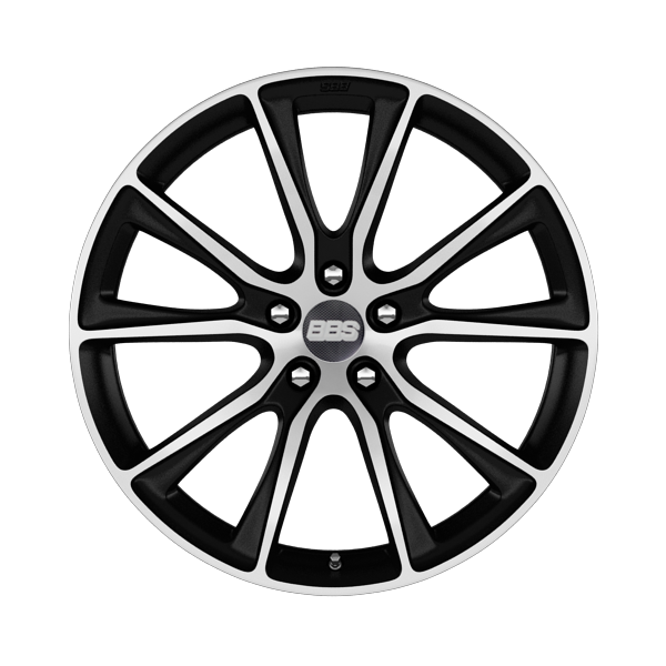 BBS SV Matt Black Diamond Cut Alloy Wheel Product Image #1
